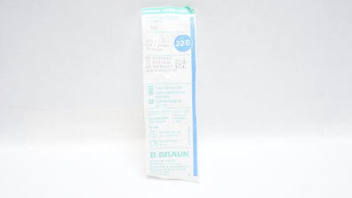 Braun 4252519-02 Introcan Safety IV Cath. 22G x 1 inch x 35 ml/min